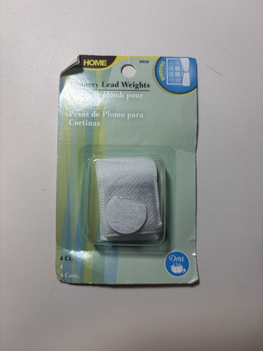 Brand New Dritz Draper Lead Weights #8920 (4 Count) - 第 1/2 張圖片