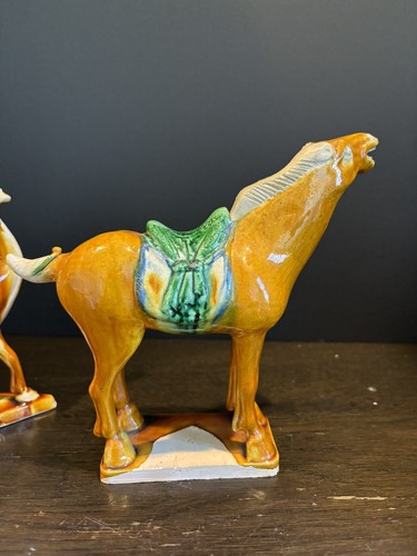 Tang Style Ceramic Horse And Camel - Picture 8 of 10