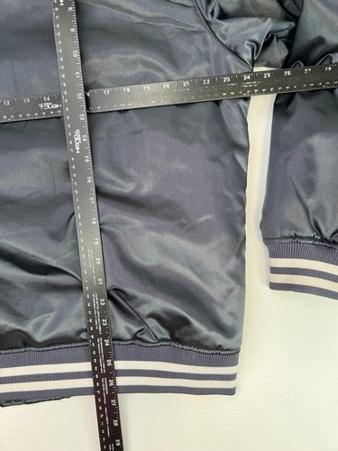 Kith Jacket Men Large Bomber Hood Spell Out Pocket Button Street Party Core Ex - Picture 14 of 14