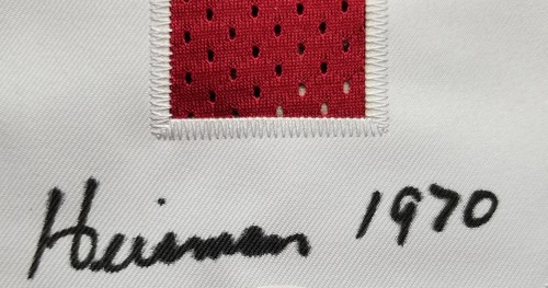 JIM PLUNKETT Signed Autograph Stanford Cardinal Custom Jersey SZ XL.WITNESS JSA - Picture 3 of 6