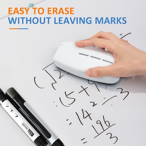 Erasable Glass Markers for Acrylic White Board, 2-in-1 Liquid Whiteboard Pens 6P - Picture 4 of 7