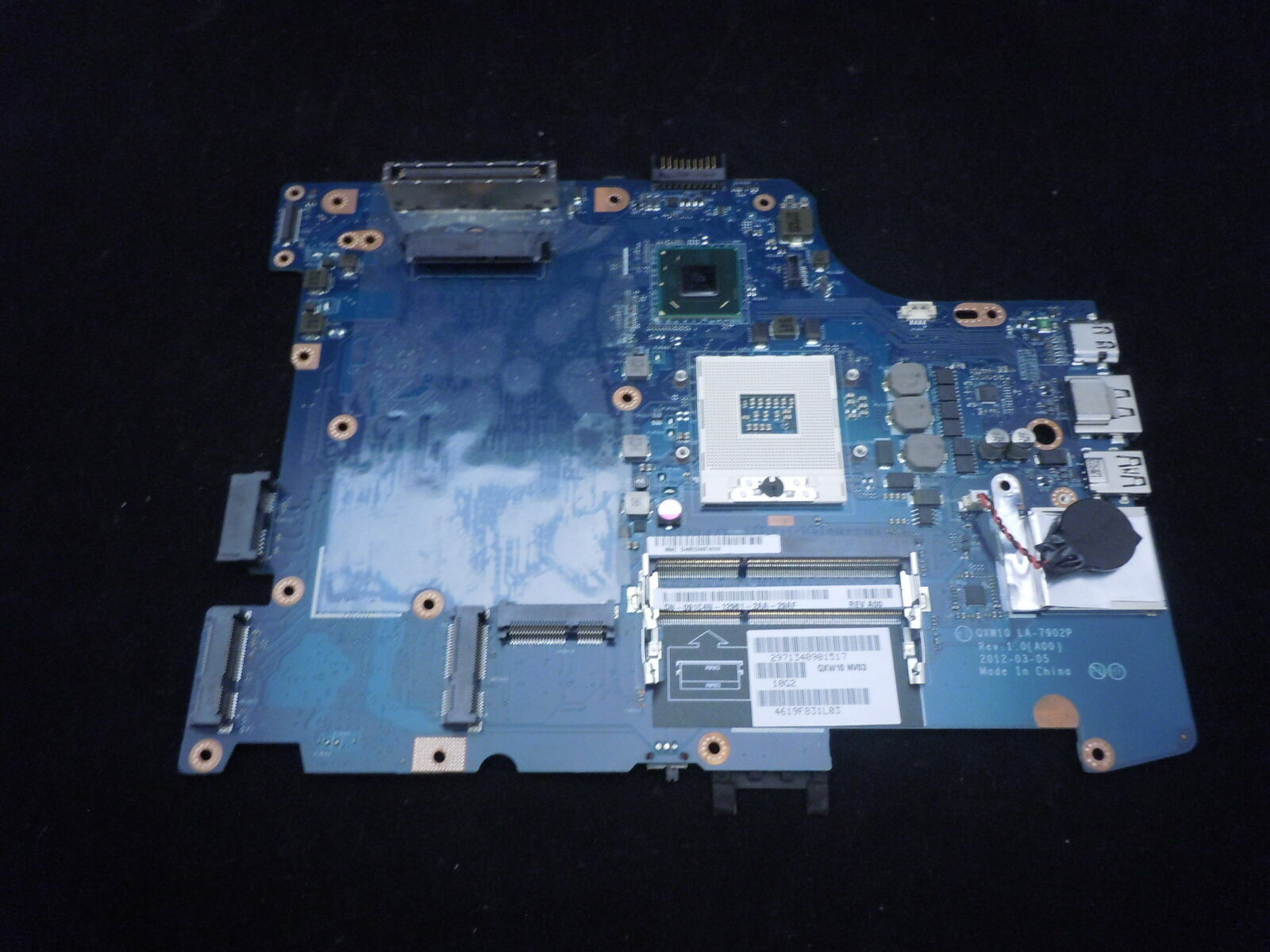Dell Latitude E5530 91C4N Socket PGA989 Motherboard LA-7902P -- Tested - Picture 3 of 4