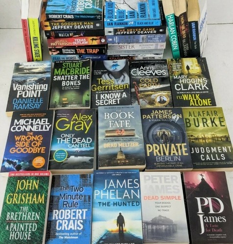 Job Lot Bundle of 10 Crime & Thriller Books,USED Paperback FREE DEL. MURDER, - Picture 10 of 13
