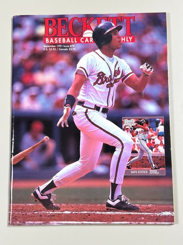 Scott Erickson Signed Magazine COA Beckett Monthly September 1991 Issue 78 Twins - Picture 2 of 2
