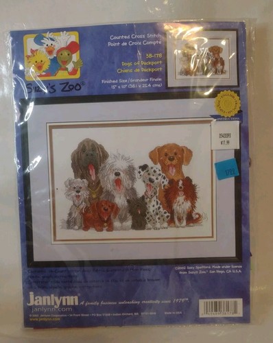 Kit Point De Croix Compté Janlynn – Suzy's Zoo "Friends Are Precious" #38-69 (neuf)