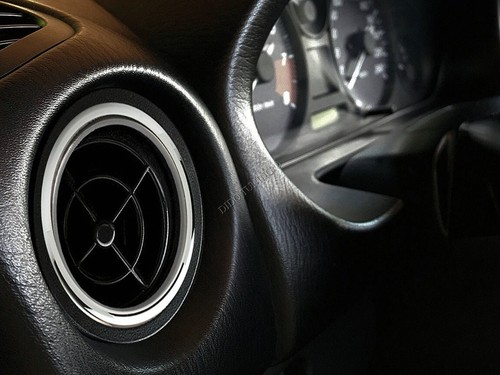 For Mazda Miata Eunos 1989-2005 Polished aluminum dash rings for AIR vents 4pcs - Bild 9 von 12