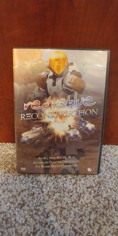 Red vs Blue: Reconstruction - DVD - Very Good, Rare, OOP See Pictures
