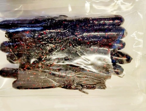Salt Tube Bait Bass Lure Fishing Soft Plastic Yum Tubes Craw Worm Jig Bulk Lot - Picture 5 of 24