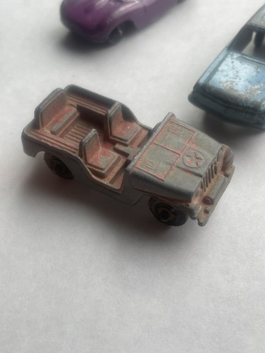 Lote De 5 Coches De Colección TOOTSIE TOYS Azul Dodge Van Jaguar Original Sin Restaurar EE. UU. - Imagen 4 de 17