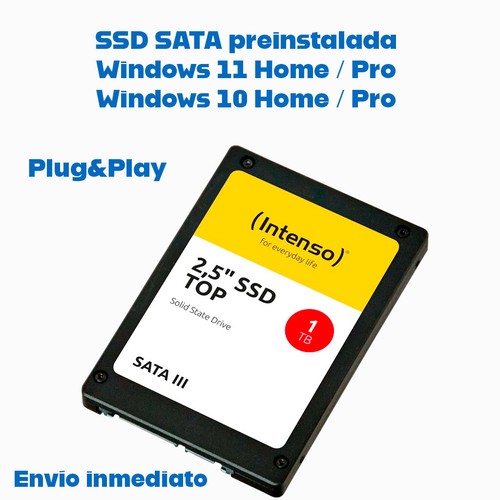 SSD SATA Intenso con Windows 10 o 11 preinstallato per PC/Laptop – 550 MB/s - Bild 10 von 10