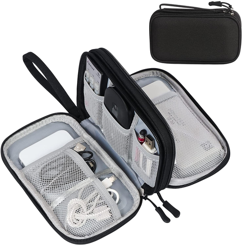 Travel Cable Organizer Pouch Electronic Accessories Carry Case Portable - Picture 9 of 12