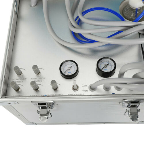 Unità dentale mobile portatile unità di trattamento Dental Unit+ compressore aria - Foto 3 di 20