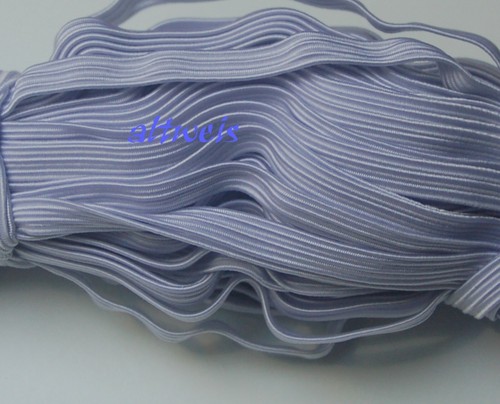 2-10 Meter Gummiband 5-6mm viele Farben Gummilitze Gummi Wäschegummi elastisch - Bild 8 von 34