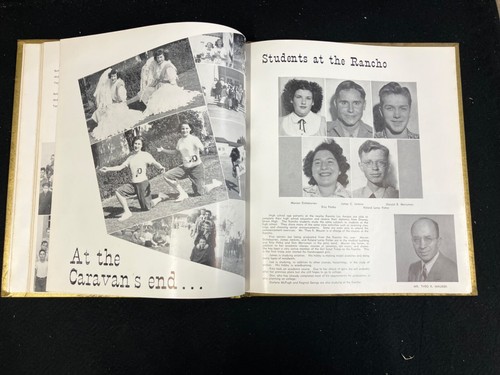 1949 DOWNEY UNION HIGH SCHOOL YEARBOOK, VOLSUNG, DOWNEY, CALIFORNIA - Picture 8 of 13