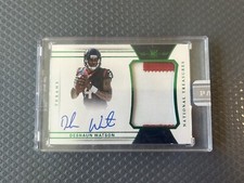 2017 National Treasures Green RPA Deshaun Watson /4 Browns #169 Black Box 1/1