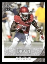 2018 Leaf Draft #04 Alex Collins Rookie Oklahoma