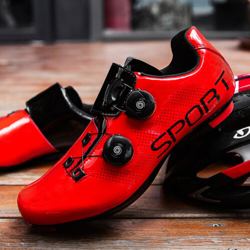 Professionelle Herren Rennradschuhe Mode Training Fahrradschuhe MTB Turnschuhe - Bild 12 von 29
