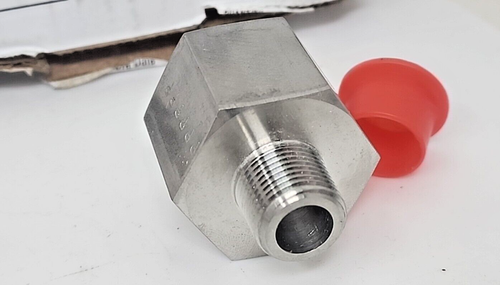 3/8" MNPT x 3/4" FNPT 316ss Reducing Adapter Parker 12-6 RA-SS box of 5 - Picture 6 of 6