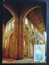 Carte Premier Jour Timbre Abbaye Normandes N° 2040 Oblitéré Bernay  1979