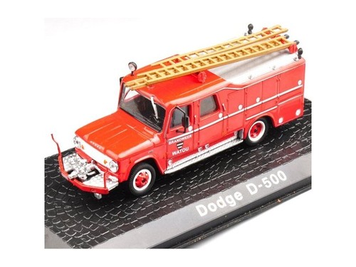 Dodge D500 / D-500 - Camión de bomberos Watou - Atlas 1:72 - Imagen 3 de 6