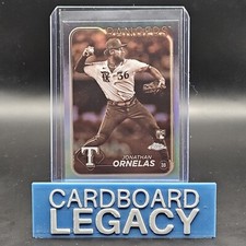 2024 Jonathan Ornelas Rookie Card Topps Chrome Sepia Refractor #74 Texas Rangers