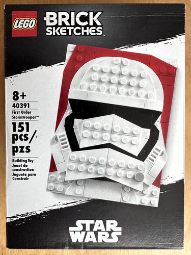 LEGO STAR WARS BRICK SKETCHES 40391 First Order Stormtrooper NISB New & Sealed - Picture 1 of 2