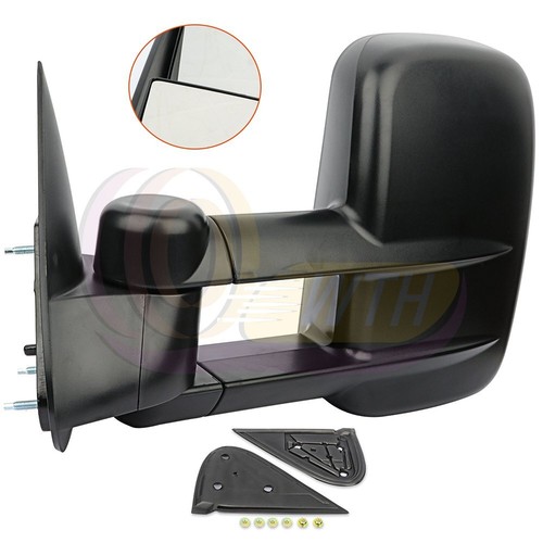 For 99-07 Chevy Silverado 1500/2500/HD/3500 Manual Extend Tow Side Mirrors Pair - Picture 10 of 12