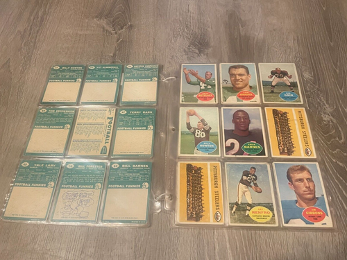 1960 Topps Football lot 87 Partial Set Layne, Summerall, Moore Fair to VGEX - Picture 4 of 14
