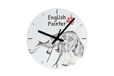 Orologio English Pointer Con Foto Di Un Cane Art-Dog