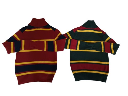 Vintage 90s Polo Ralph Lauren Sweater Boys Sz L Rugby Matching x2 Twins Fall - Picture 6 of 11