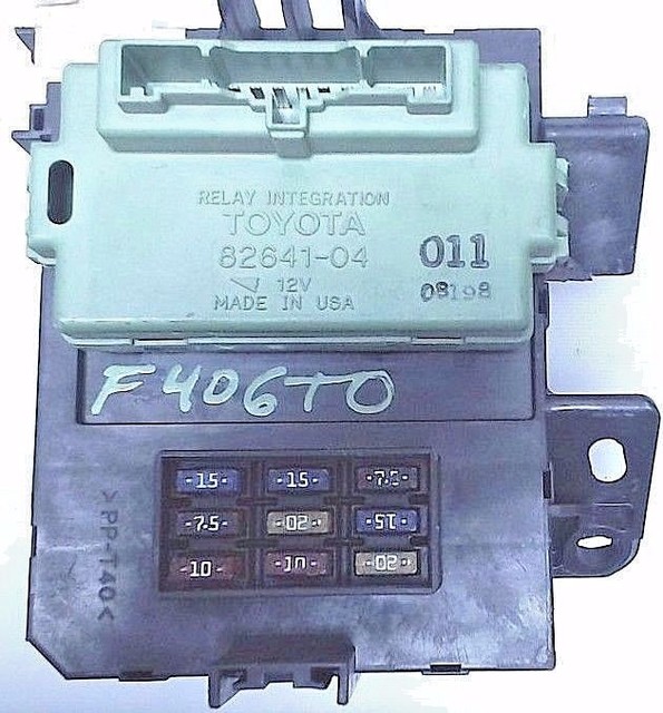 8264104011 TOYOTA RELAY INTEGRATION ,Used OEM eBay