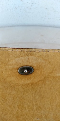 borsa vintage cuoio pochet effetto coccodrillo - Foto 6 di 12