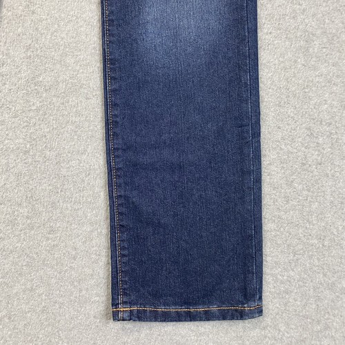 Pantalones de mezclilla Old Navy para mujer 18 30x31 ajustados lavado oscuro tiro alto elásticos preppy - Imagen 5 de 20