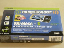 New-Linksys WPC54GR Wireless G Notebook Adapter w/range Booster
