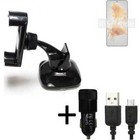 Pour Huawei Mate 50 Support téléphone voiture + CHARGEUR titulaire mount holde
