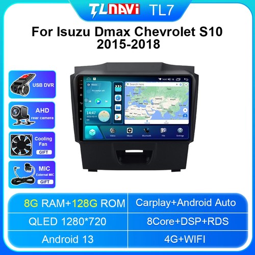 2 DIN Android Auto Autoradio für Isuzu DMAX Chevrolet S10 15-2018 GPS Navigation - Bild 46 von 48