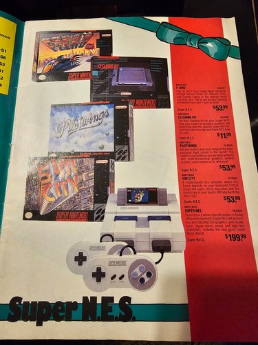 1991 Holiday Electronics Boutique Videospiel Katalog SNES NES Genesis - Bild 6 von 7