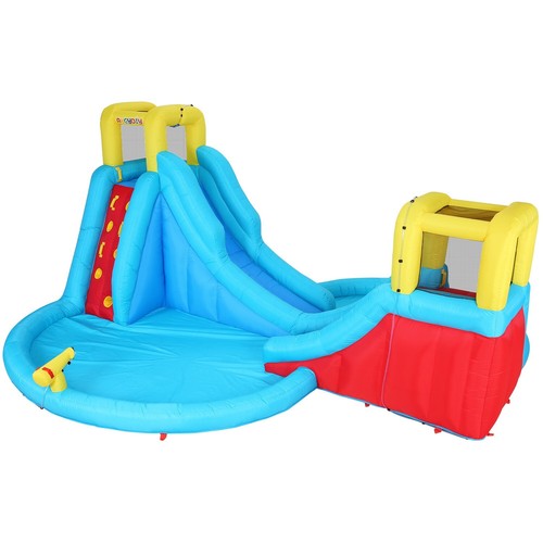 Kids Inflatable Bounce House Water Park w/2 Slides Climbing Jumping Splash Pool - Picture 11 of 11