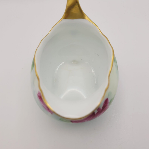 Imperial Austria PSL Vintage Creamer with Rose Pattern Hand Painted Gold Gilding - Picture 17 of 23