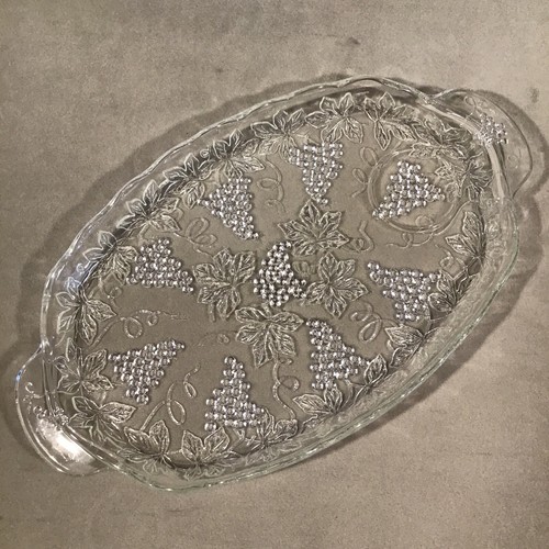 PV07491 Vintage Anchor Hocking GRAPE & LEAF ServaSnack Lote - 14 piezas - Imagen 4 de 10