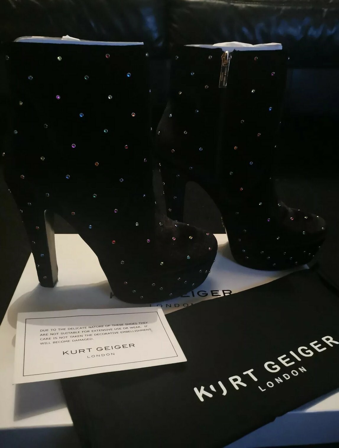 kurt geiger spear boots