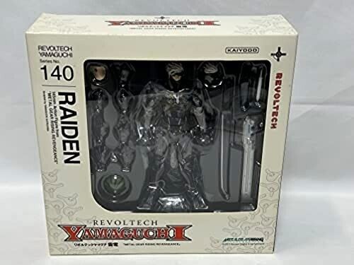  Kaiyodo Revoltech Yamaguchi #140: Metal Gear Rising: Revengence  Raiden Action Figure : Toys & Games