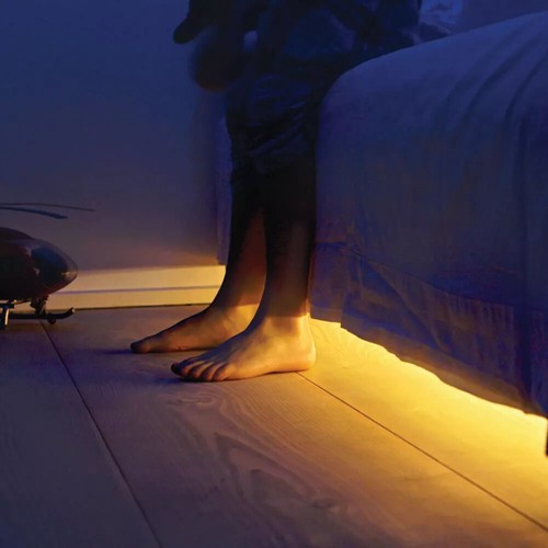 5FT Motion Activated LED Strip Light Waterproof for Cabinet, Kitchen, Stair, Bed - Picture 4 of 33