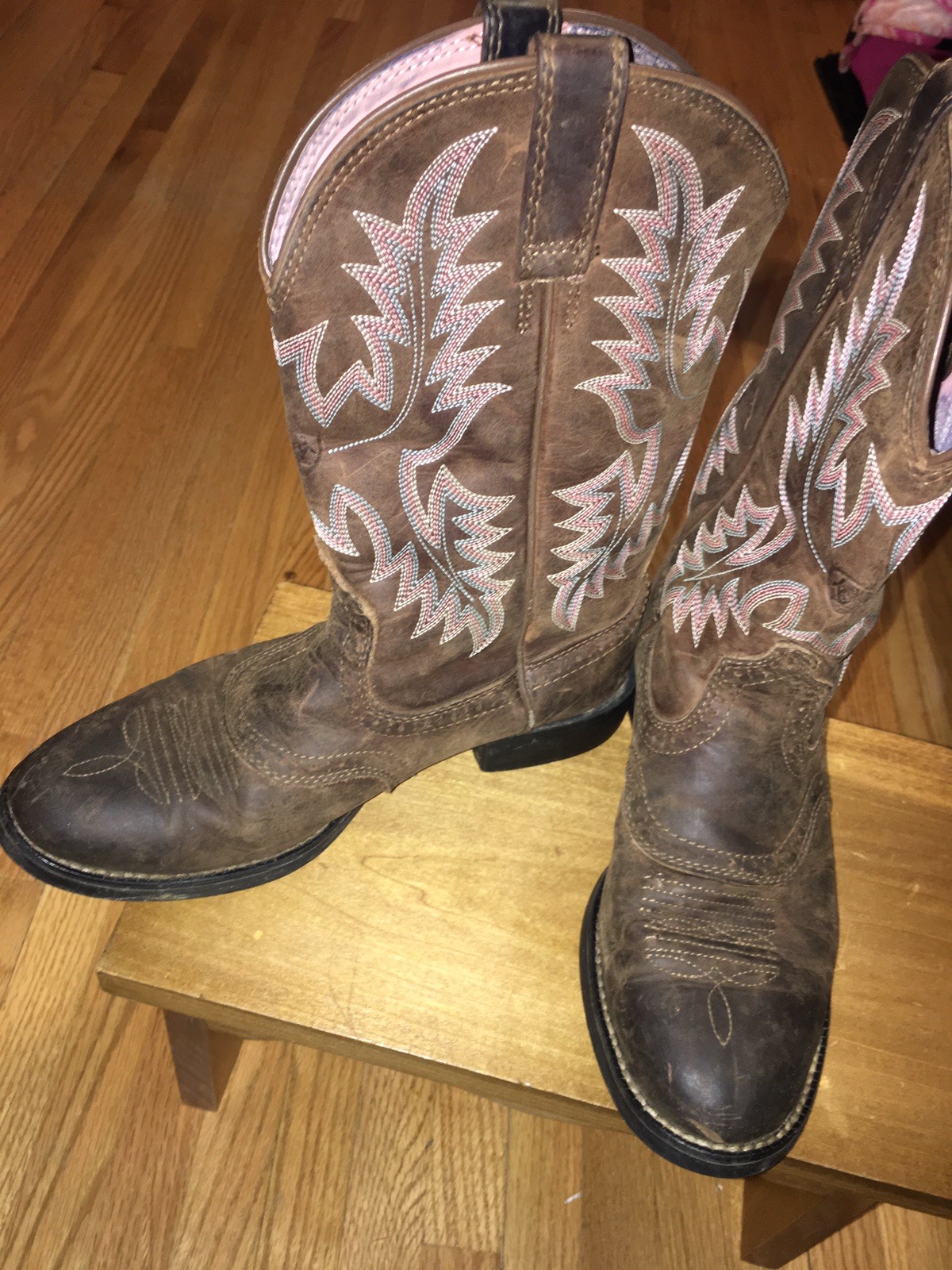 Arias Woman’s Cowgirl Boots - - - Preowned Size 7 1a3f84 Arias Woman’s Cowgirl Boots - - - Preowned Size 7 1a3f84