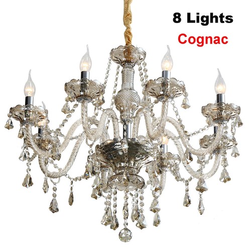 Crystal Chandelier Modern for Hallway Living/Dining Room Bedroom Home Light New - Picture 28 of 37