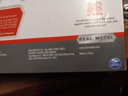 Erector By Meccano Roadster Level 2 Novice *STEAM* W/Pull Back Motor SEALED - Picture 5 of 6