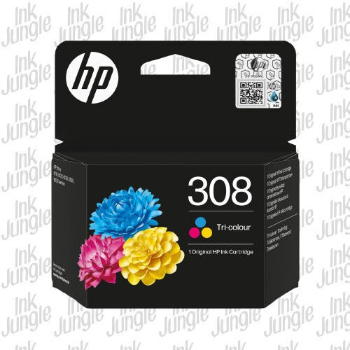 HP 308 / 308e / Black / Colour Ink Cartridges For ENVY 6110 6120 6130 6520 6530 - Picture 4 of 11