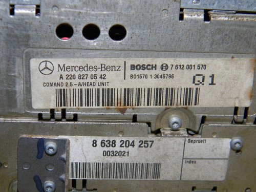 **Mercedes Benz 220 CL500 CL55 AMG CL600 Display Unit NAV 2208270542 - Foto 12 di 12