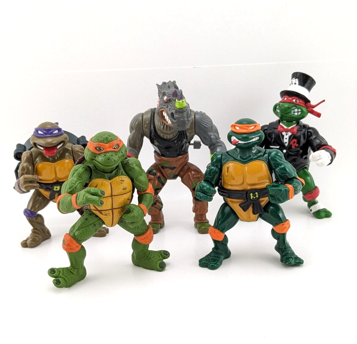 Teenage Mutant Ninja Turtles TMNT 1991-92 Rocksteady Talkin