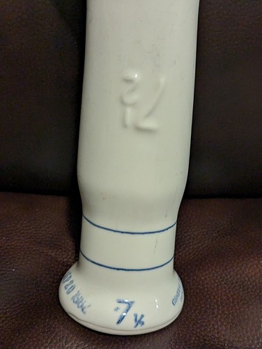 Vintage General Porzellan Handschuh Form Handschuh Größe 7,5 1982 Glas 15" lang - Bild 3 von 8